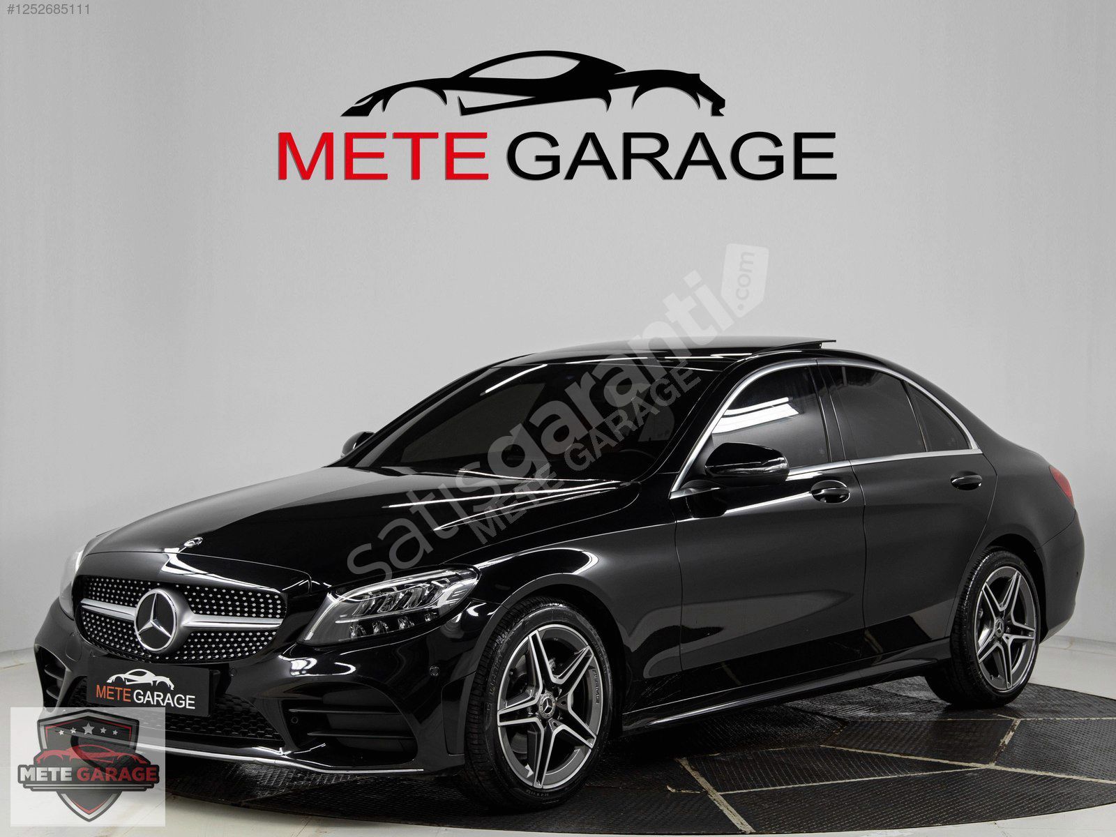 METE GARAGE 2021 MERCEDES C200D AMG 9G-TRONİC SİYAH/TABA/BOYASIZ