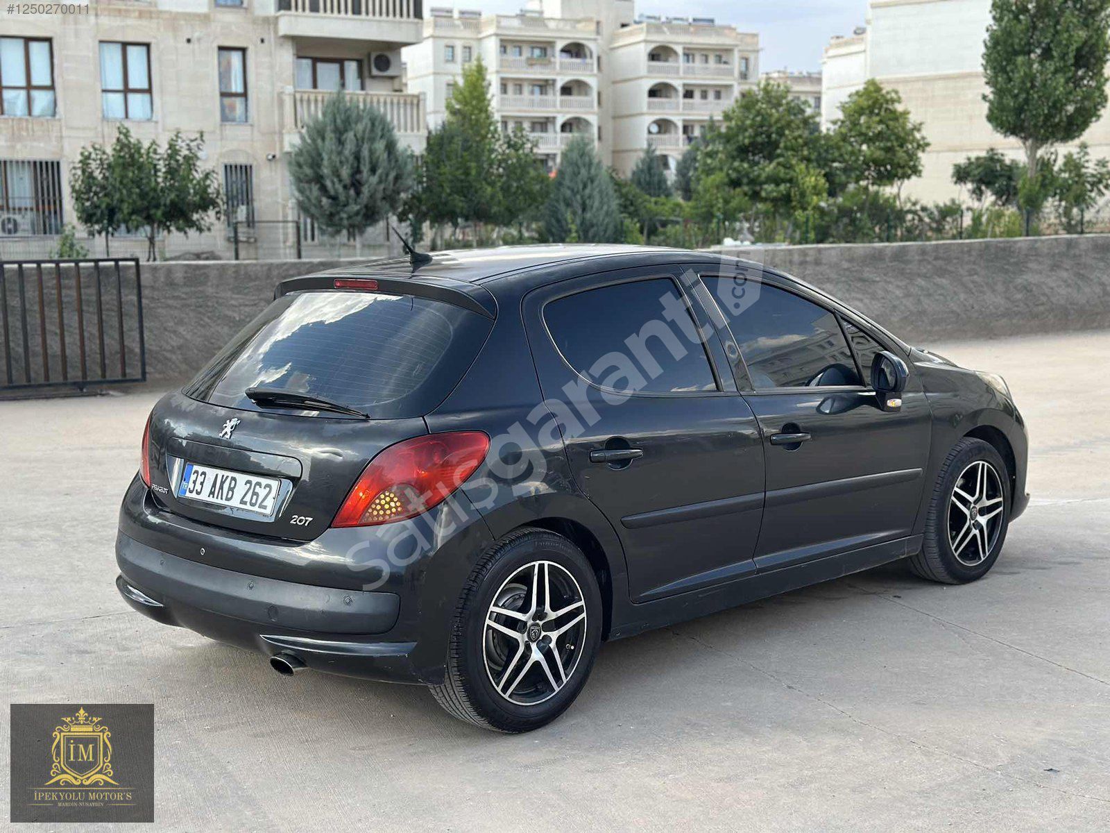 2008 MODEL PEJO 207 1.6 HDI PREMİUM DİJİTAL KLİMA İÇİ BEJ EKRALI