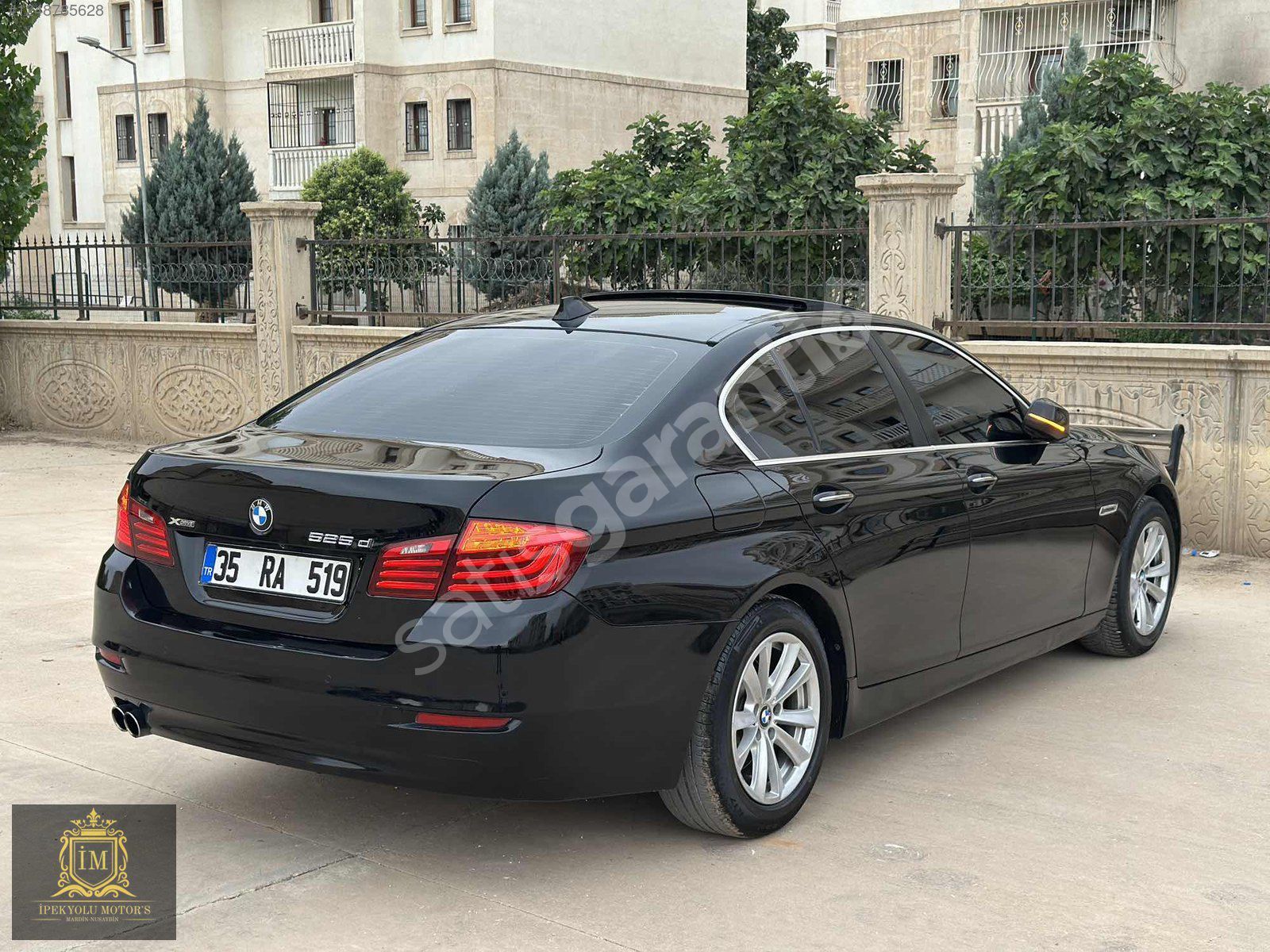 2013 5.25 D xDRİVE BOYASIZ HASARSIZ 3 KOL+VAKUM+NBT+HAYALET