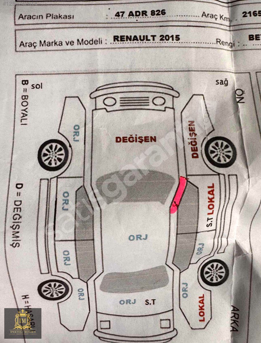 2015 MODEL RENO FLUENCE 1.5 DCİ TOUCH BÜTÜN AĞIR BAKIMLARI YENİ