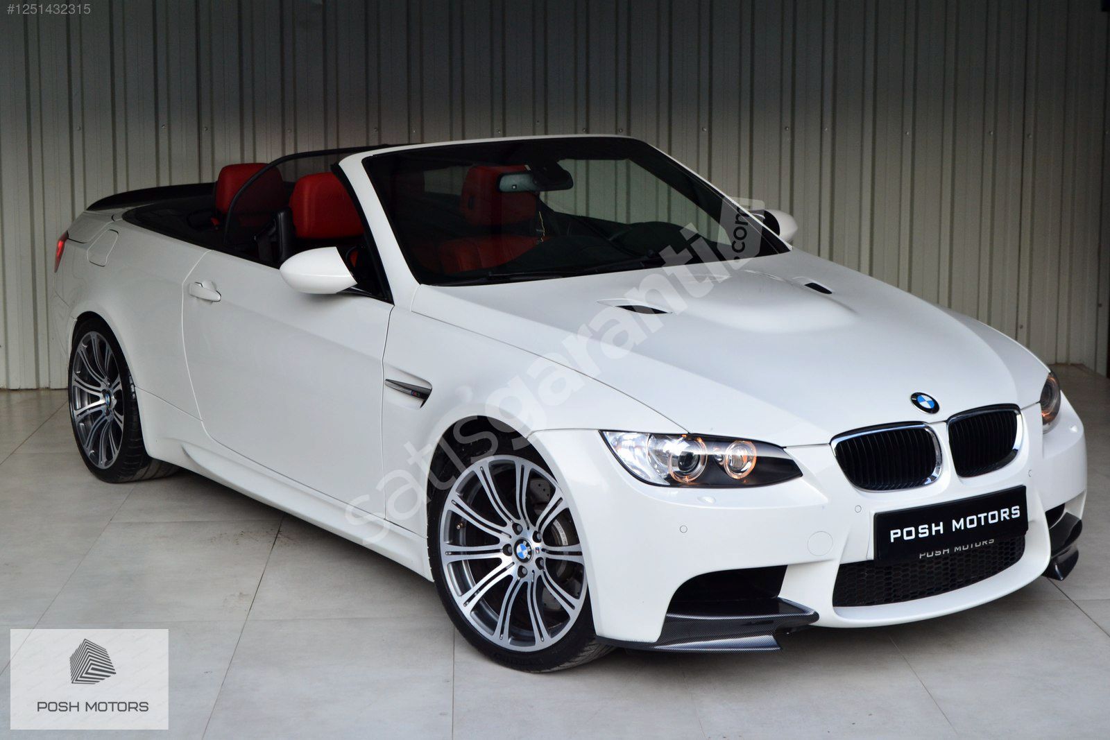 POSH MOTORS_2011 E93 ORJİNAL M3 CABRIO 4.0 V8 EMSALSİZ