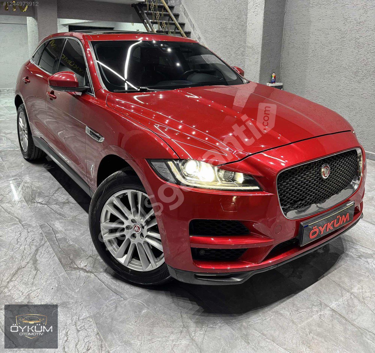 2016 JAGUAR F-PACE DİZEL OTOMATİK PRESTİGE PLUS HATASIZ 130 KM