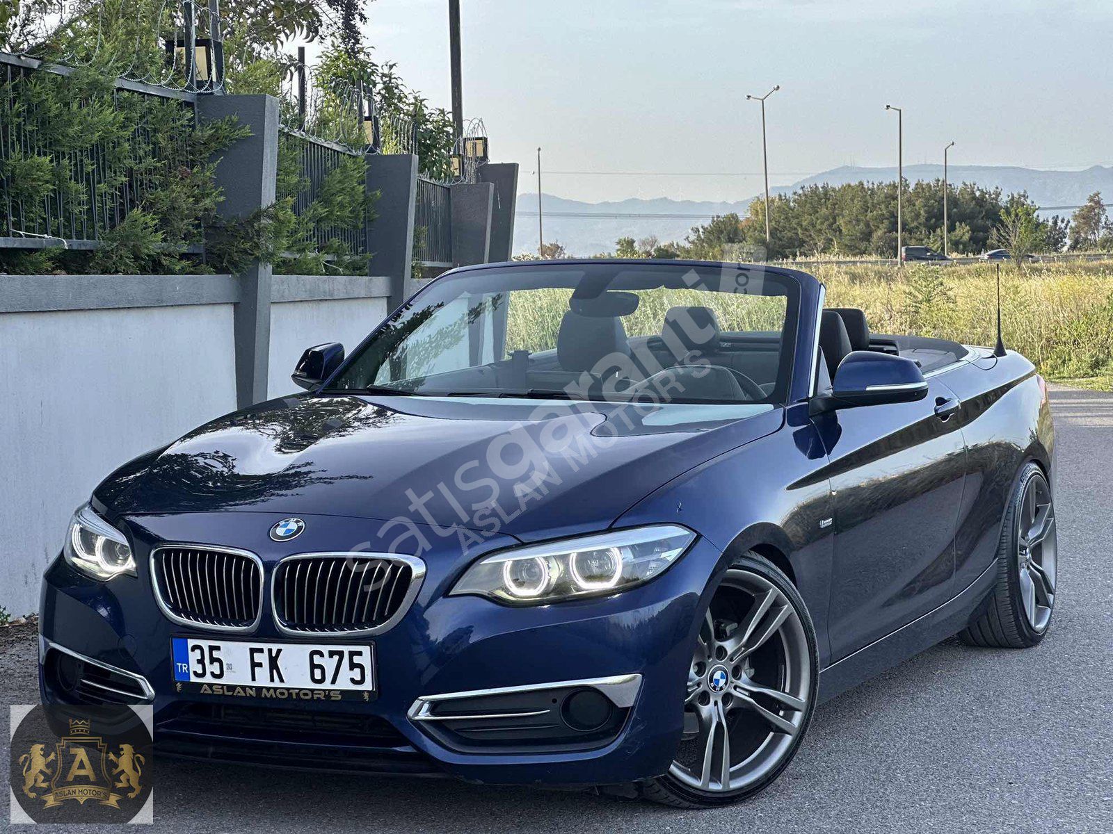 ASLAN MOTOR'S DAN 2018 MODEL BMW 2.18İ CABRİO LUXURYLİNE HATASIZ