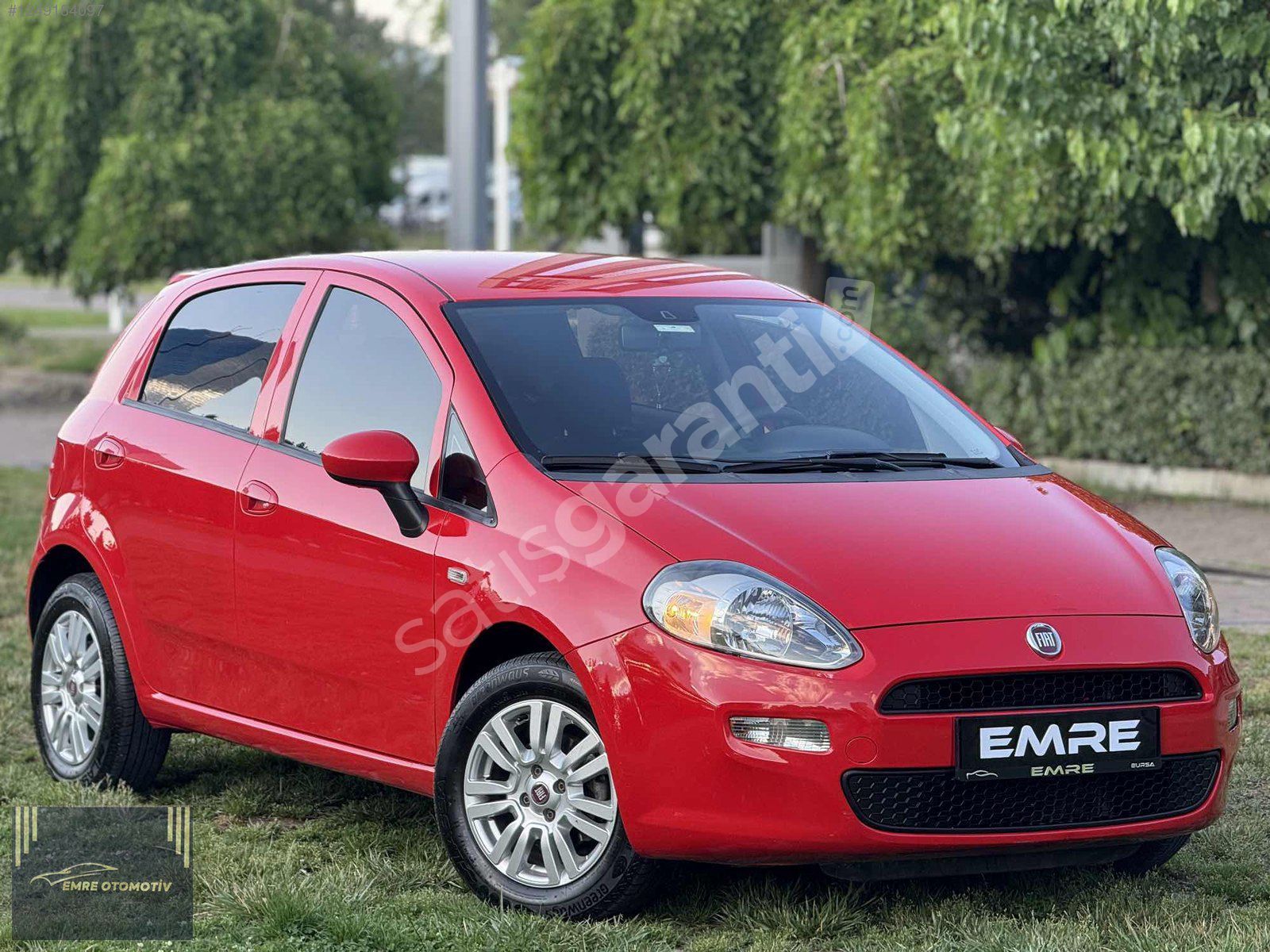 2016 FİAT PUNTO 1.4 S&S S7 POPSTAR 95 BİN KM EGZOTİK KIRMIZI