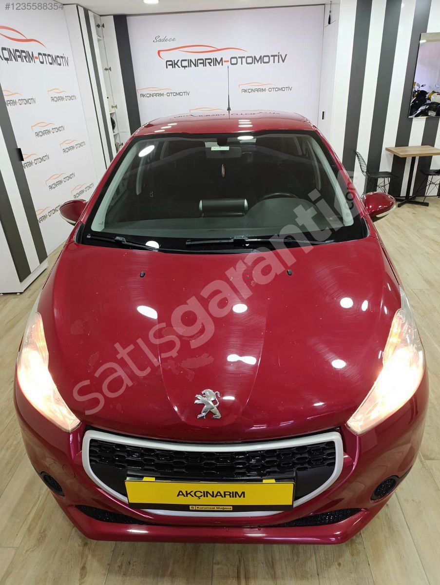 2013 PEUGEOT 208 1.0 VTİ DEĞİŞENSİZ BOYASIZ TRAMERSİZ