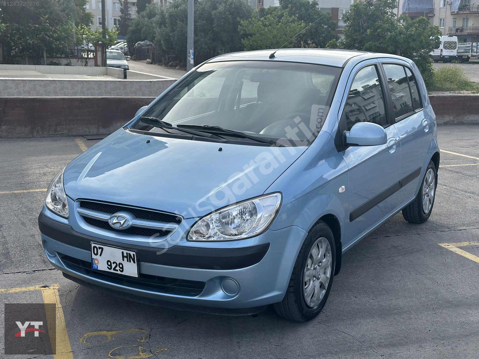 YT MOTORS'TAN 2007 HYUNDAİ GETZ 1.4 DOHC 82.000 KM K.K.TAKSİT
