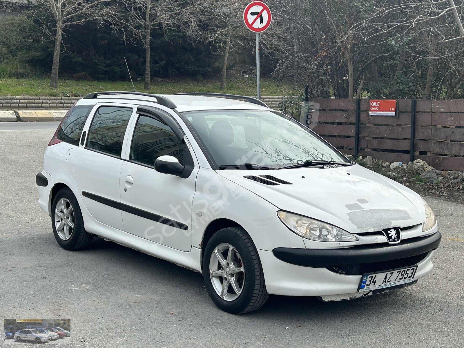 2004 MODEL PEJO 206 STATİON WAGON 1.4 DİZEL BAKIMLI