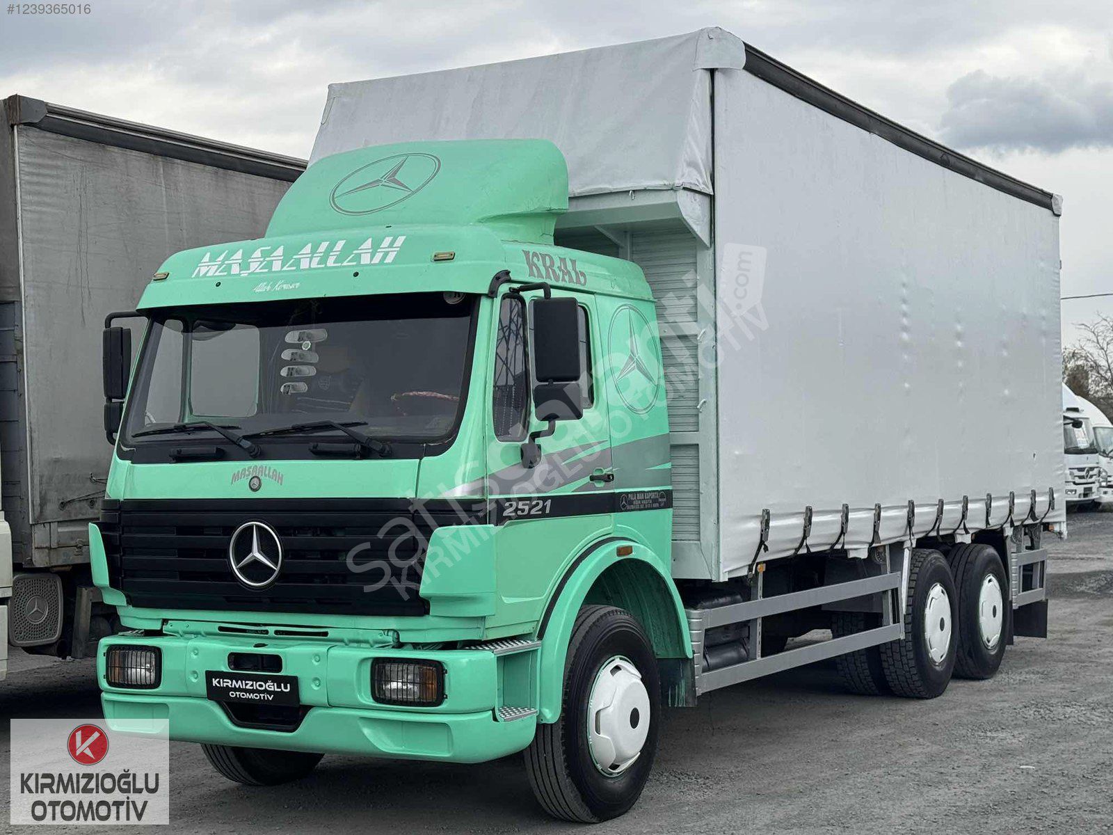 KIRMIZIOĞLU OTOMOTİV'DEN 1997 MERCEDES 2521 KAYAR PERDE