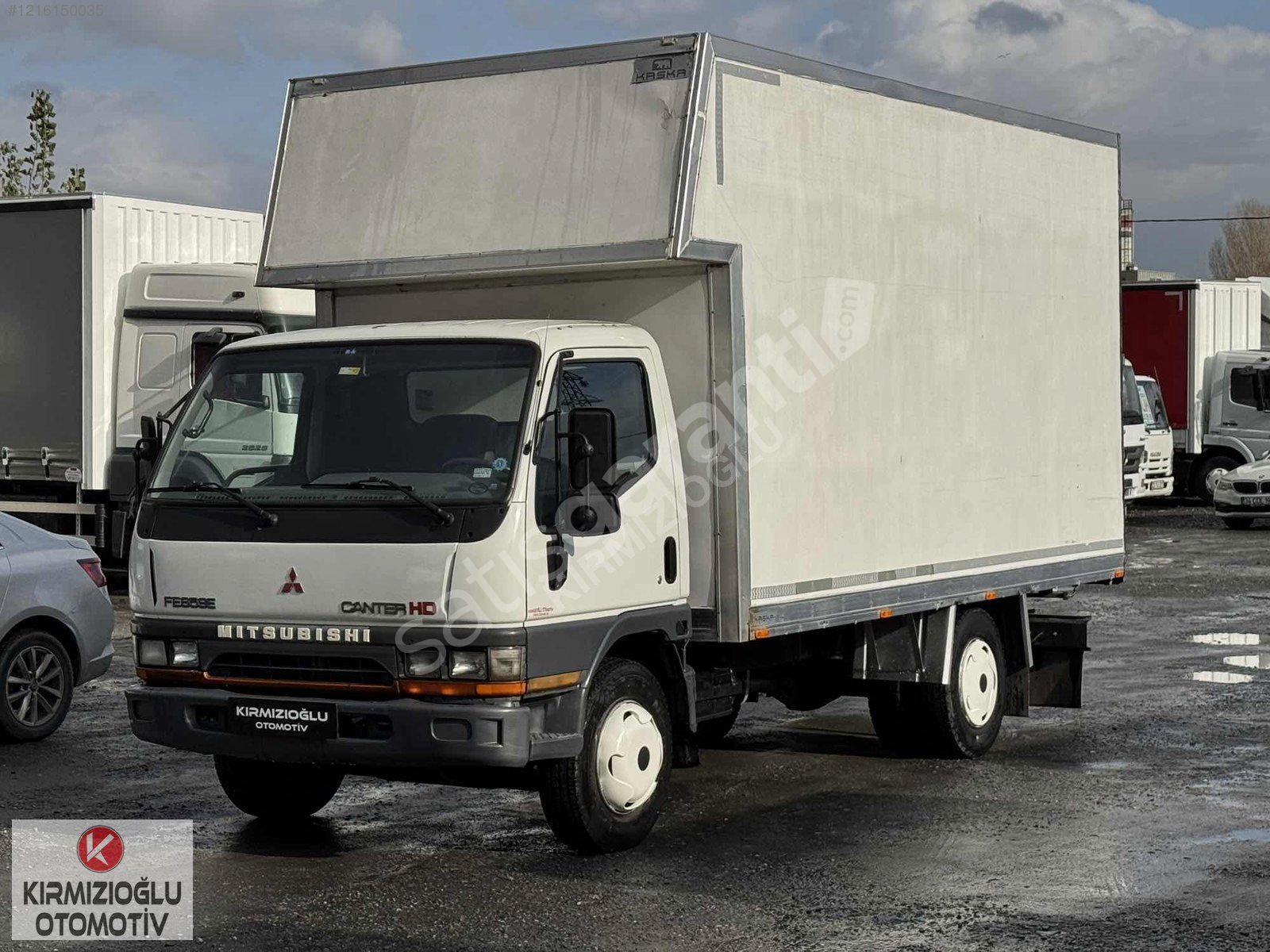KIRMIZIOĞLU OTOMOTİV'DEN 2000 MITSUBISHI FE 659 E KAPALI KASA