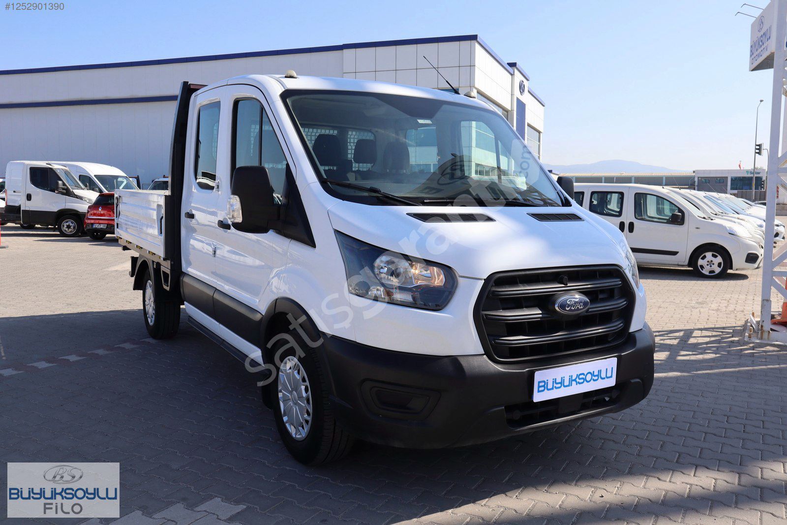 BÜYÜKSOYLU FİLO/2020 FORD TRANSİT 350 M ÇİFT KABİN KAMYONET