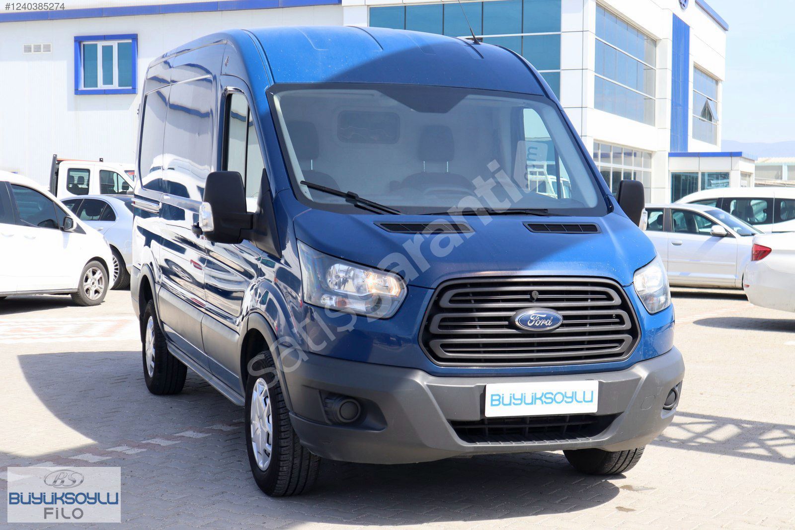 BÜYÜKSOYLU FİLO/2017 MODEL FORD TRANSİT 350 M 9.5 M³ PANELVAN