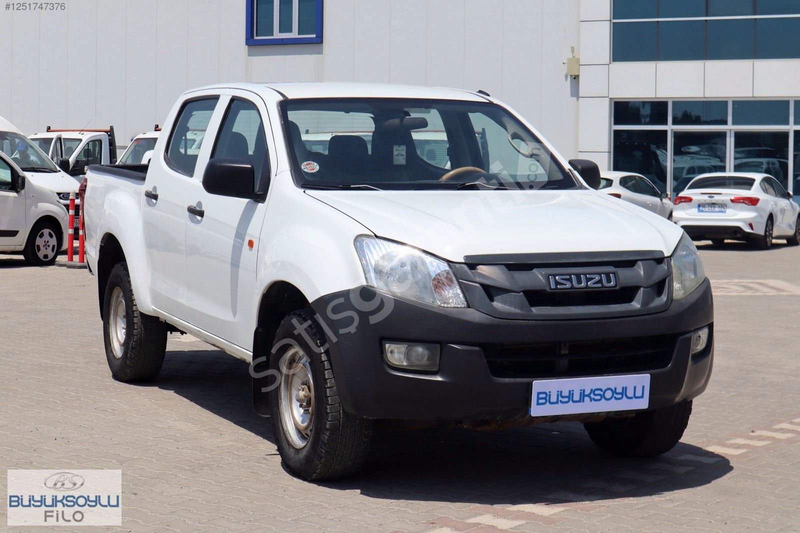 BÜYÜKSOYLU FİLO/2014 MODEL ISUZU D-MAX 2.5 4X4 ÇİFT KABİN PİCKUP