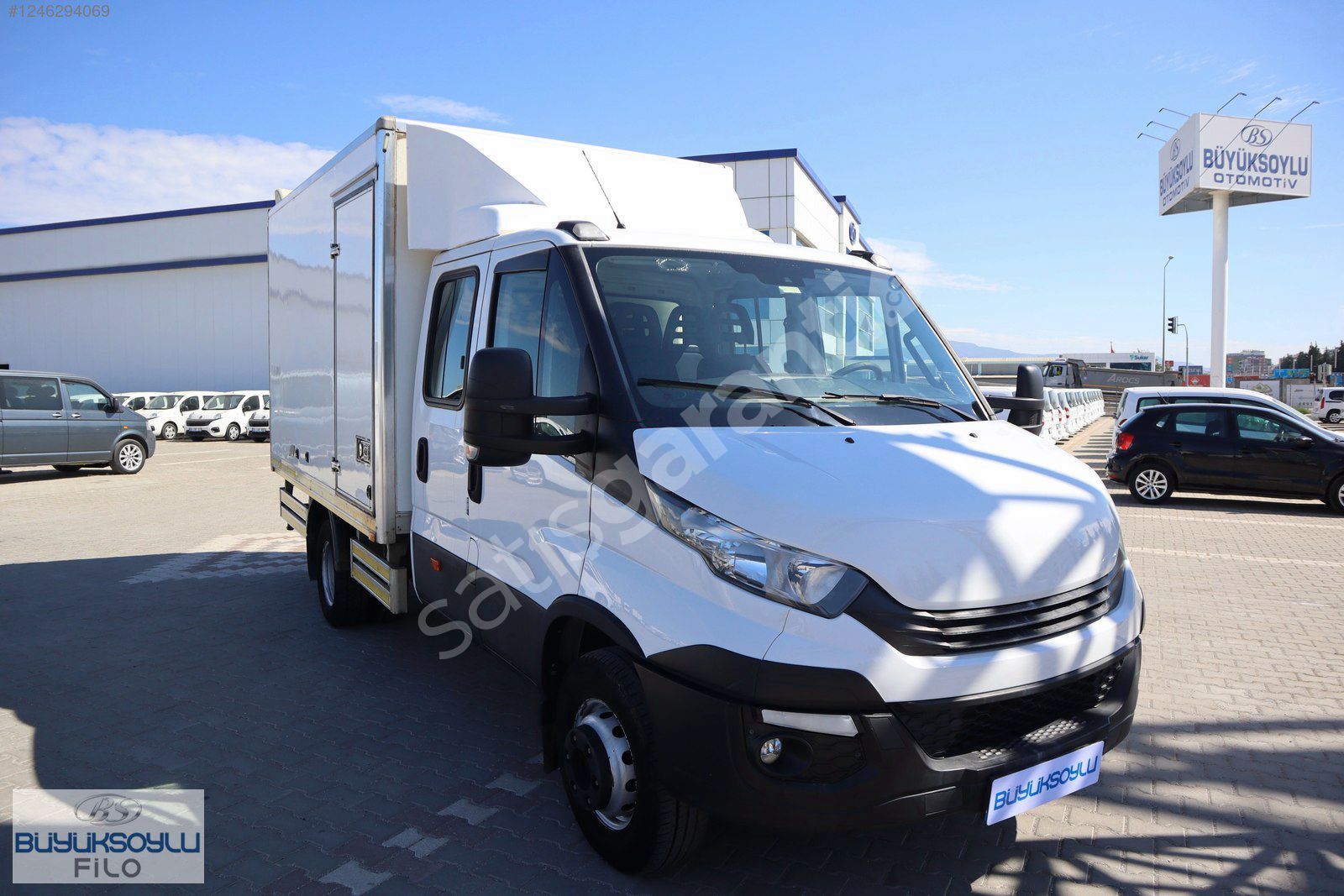 BÜYÜKSOYLU FİLO/2018 İVECO DAİLY 70 C 18 3750 ÇİFT KABİN KAMYON