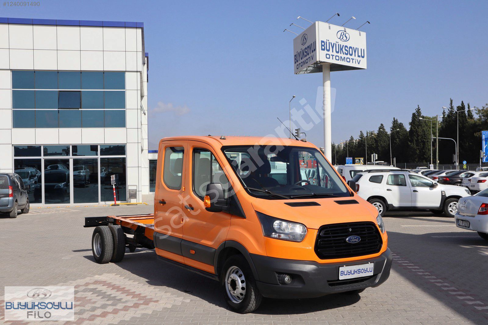 BÜYÜKSOYLU FİLO/2020 MODEL TRANSİT 470 ELD ÇİFT KABİN KAMYON