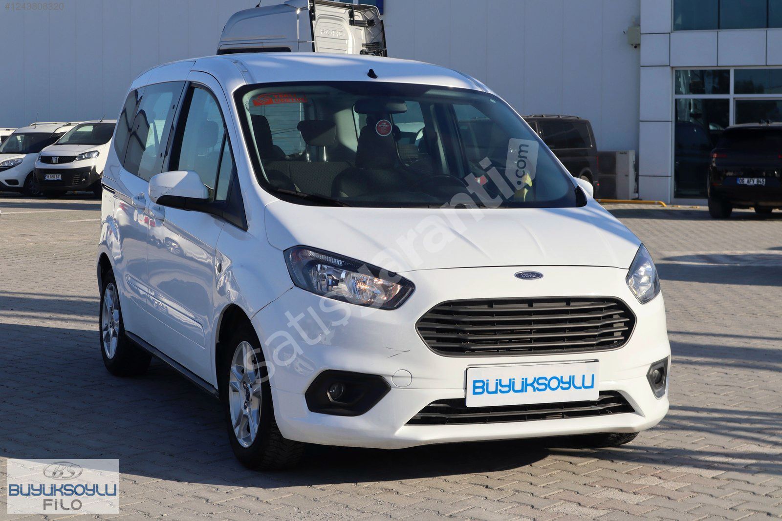 BÜYÜKSOYLU FİLO/2021 MODEL FORD TOURNEO COURİER 1.5 TDCİ DELUXE