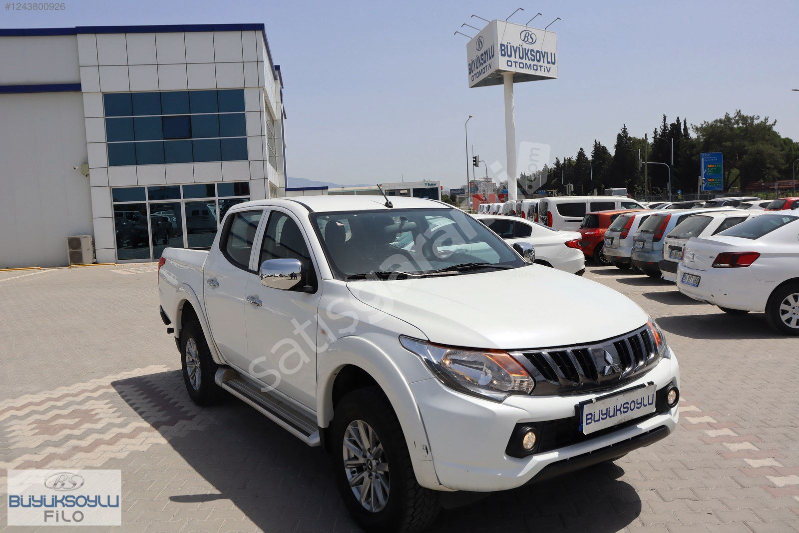 BÜYÜKSOYLU FİLO/2019 MODEL MİTSUBİSHİ L 200 4x2 TORNADO OTOMATİK