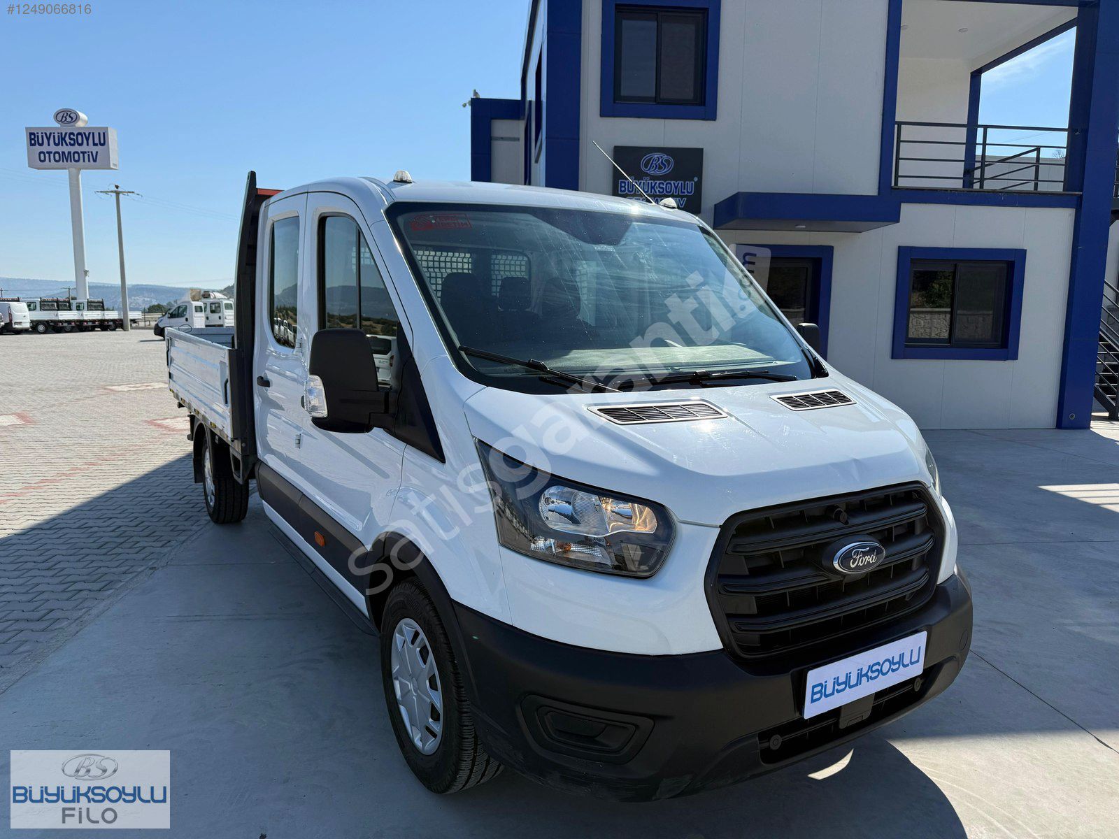 BÜYÜKSOYLU FİLO/2024 FORD TRANSIT 350 L ÇİFT KABİN KAMYONET