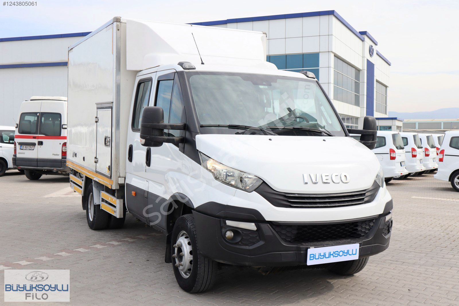 BÜYÜKSOYLU FİLO/2018 İVECO DAİLY 70 C 18 3750 ÇİFT KABİN KAMYON
