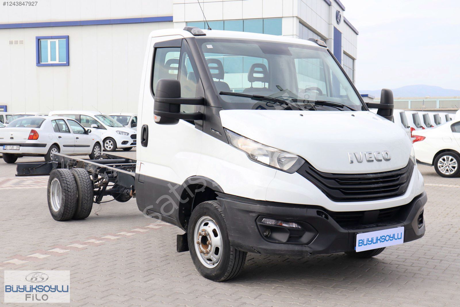 BÜYÜKSOYLU FİLO/2022 MODEL İVECO DAİLY 35 C 16 ŞASE KAMYONET