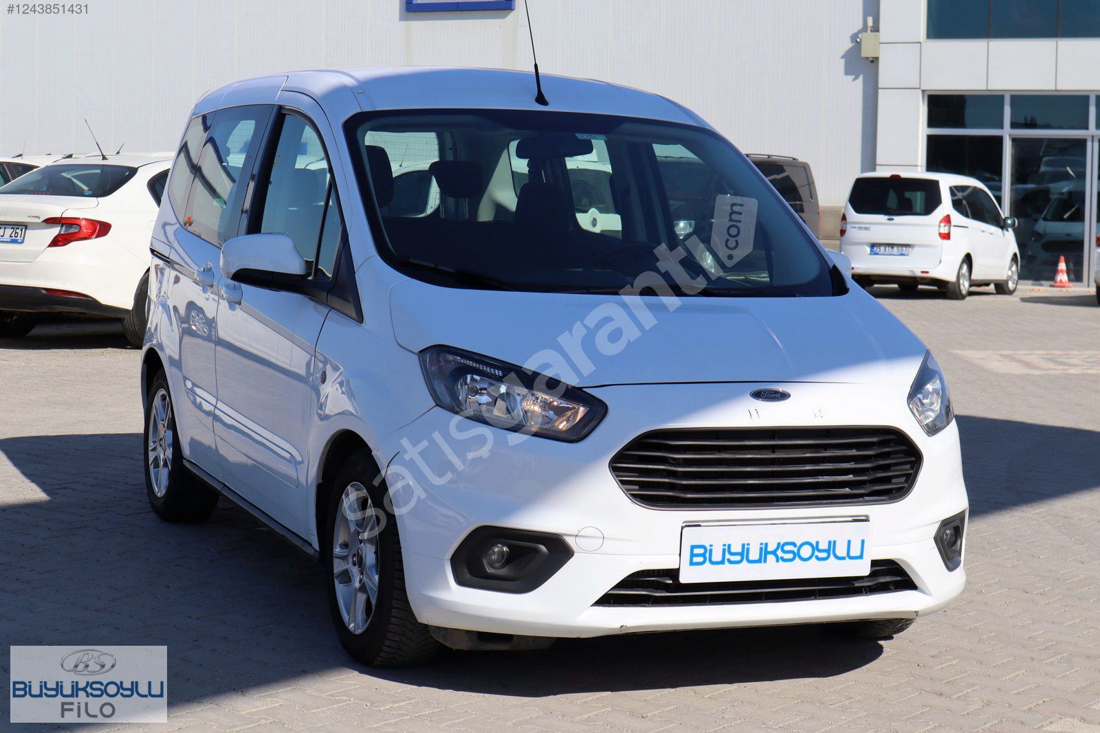BÜYÜKSOYLU FİLO/2023 FORD TOURNEO COURİER 1.5 TDCI DELUXE 100 HP