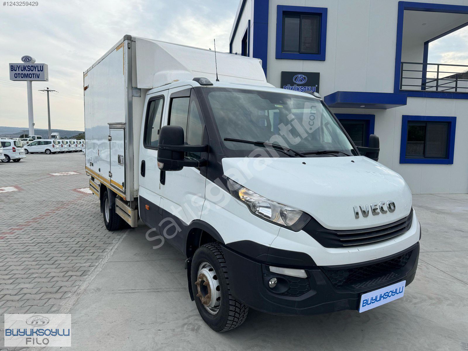 BÜYÜKSOYLU FİLO/2019 IVECO DAILY 70 C 18 3750 ÇİFT KABİN KAMYON