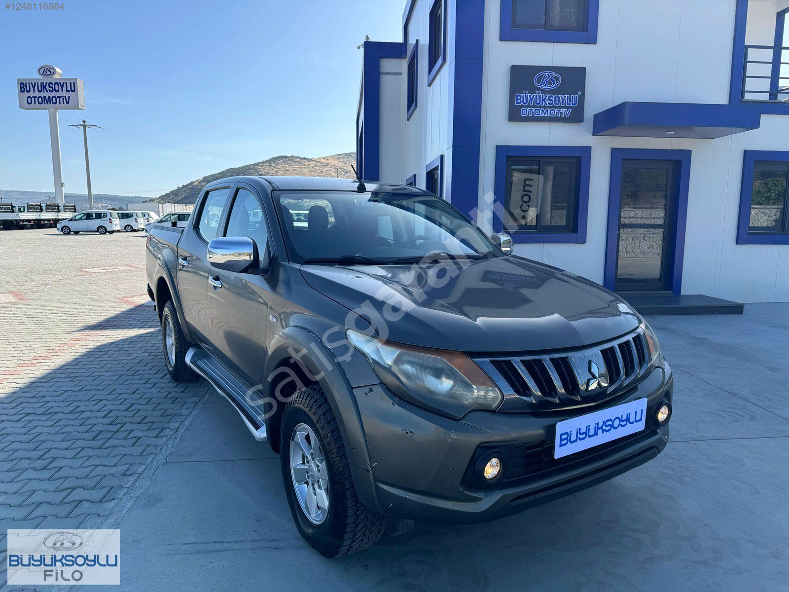 BÜYÜKSOYLU FİLO/2018 MITSUBISHI L200 ÇİFT KABİN KAMYONET 4X2