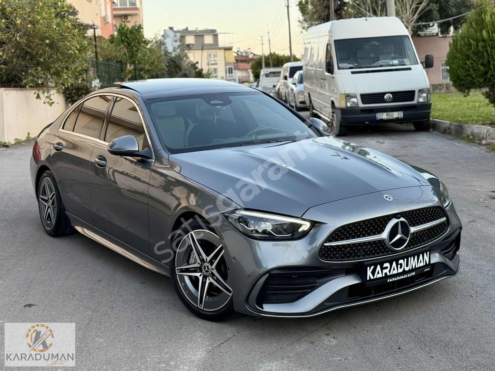 2022 MERCEDES-BENZ C200 AMG 4 MATİC HYBRİD HATASIZ BOYASIZ%20KDV