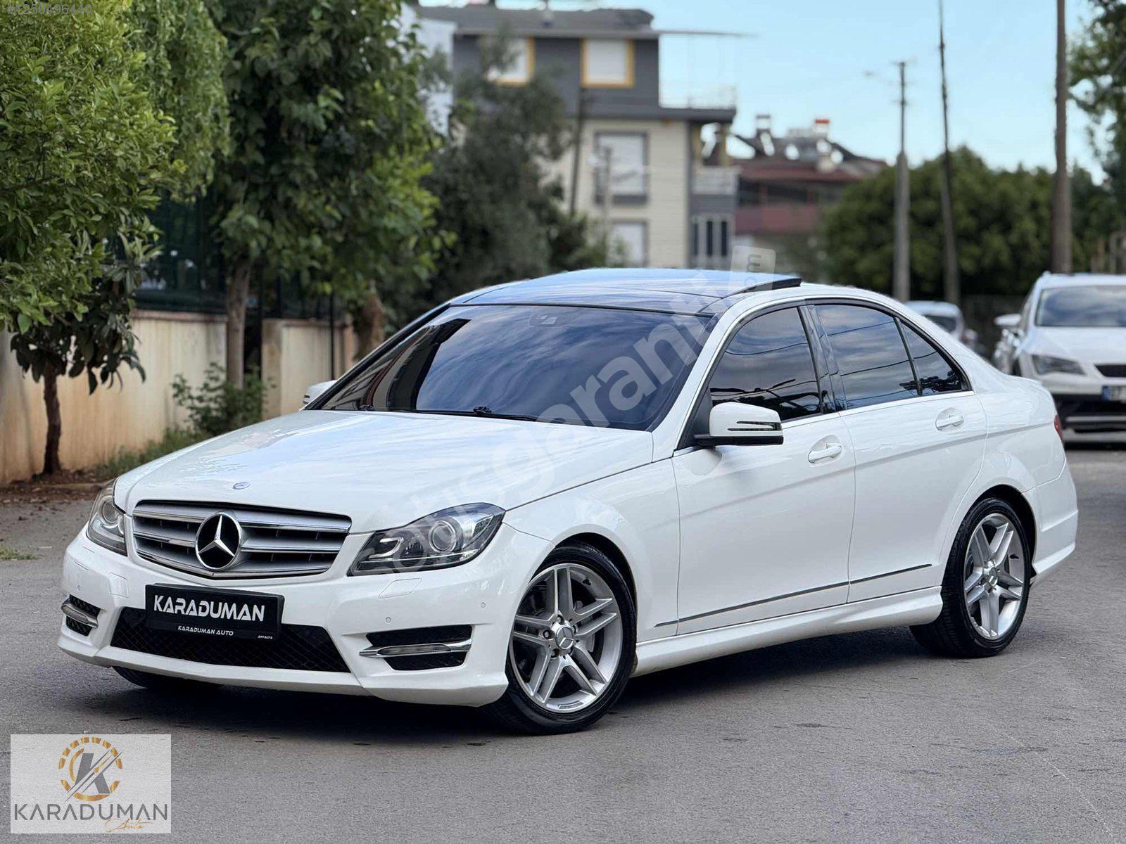 2012 MERCEDES-BENZ C180 AMG 7G-TRONİC CAM TAVAN DEĞİŞENSİZ