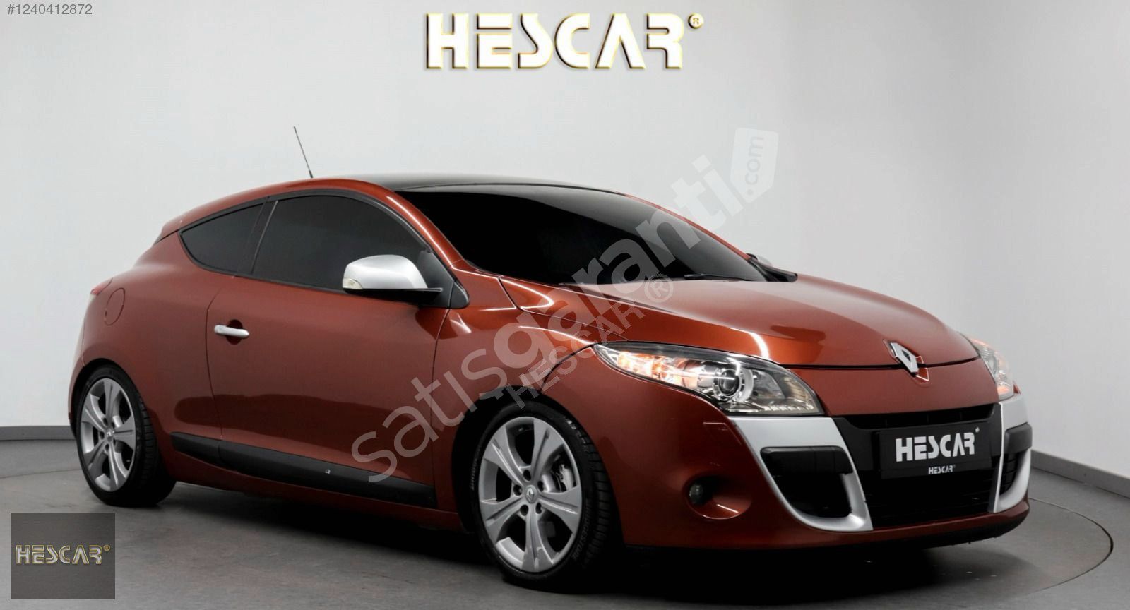 ''HESCAR''2011 MEGANE COUPE 1.5DCİ CAM TAVAN,AFL,TOMTOM,DERİ