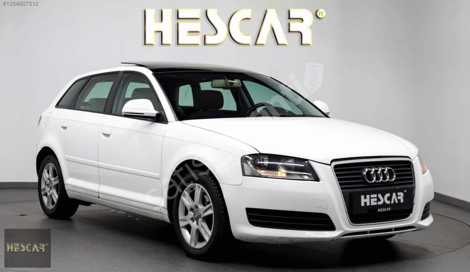 ''HESCAR''2009 AUDİ A3 1.4TFSİ CAM TAVAN BAKIMLI MASRAFSIZ