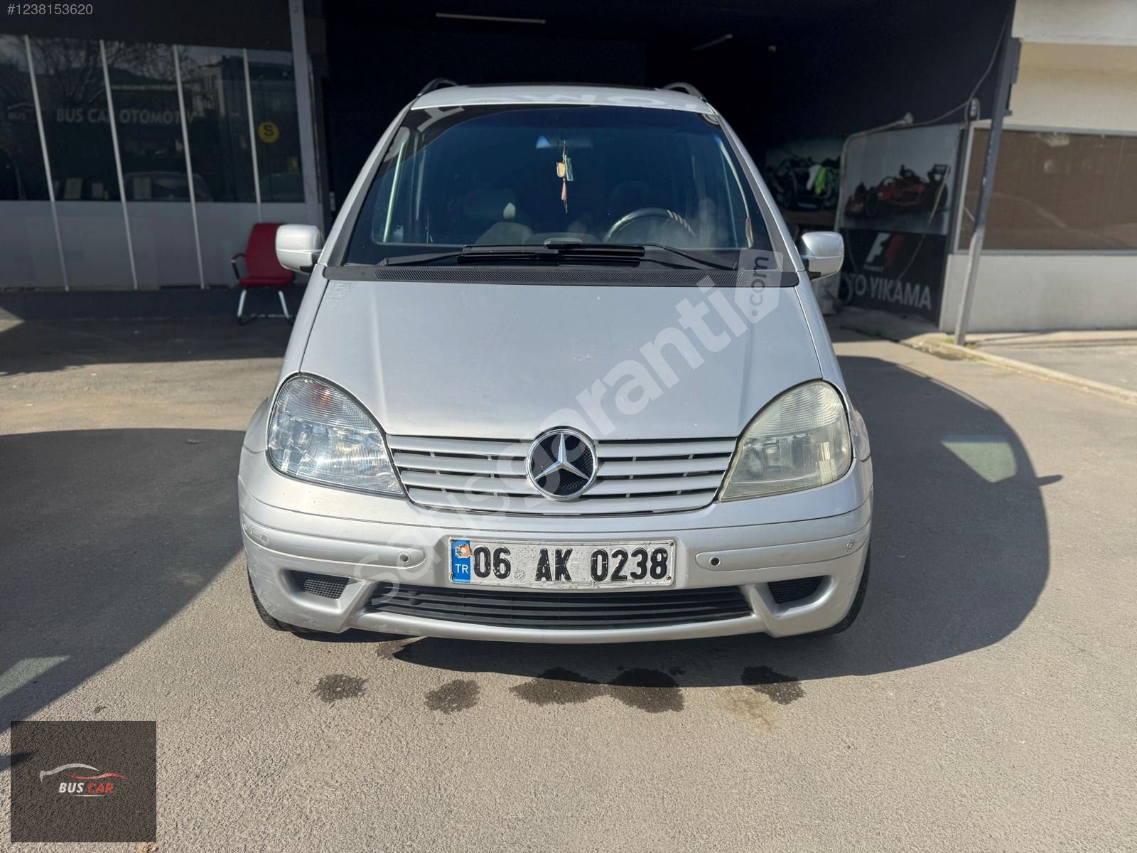 2004 OTOMATİK MERCEDES VANEO K.KARTINA 12 AY TAKSİT AVANTAJI