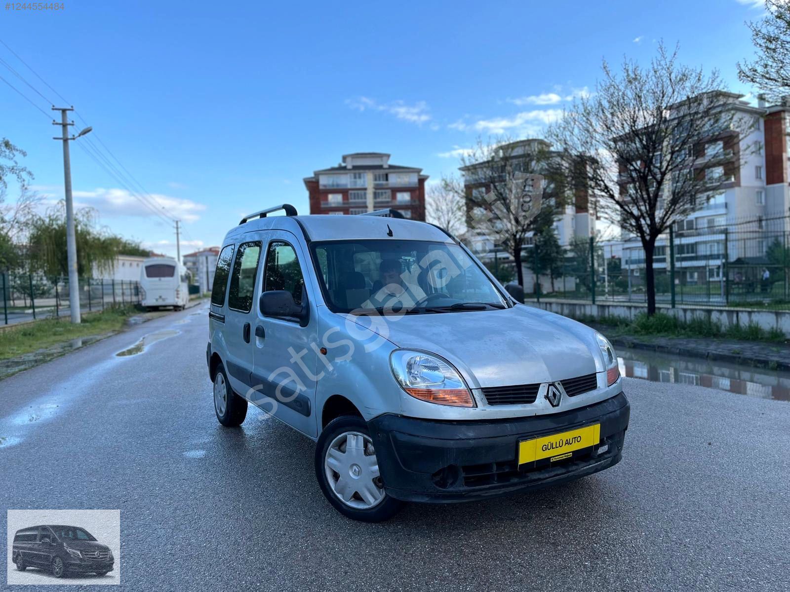 GÜLLÜ OTODAN 2005 KANGO 1.9D KARTA 12 TAKSİT ELDEN TAKSİT İMKANI