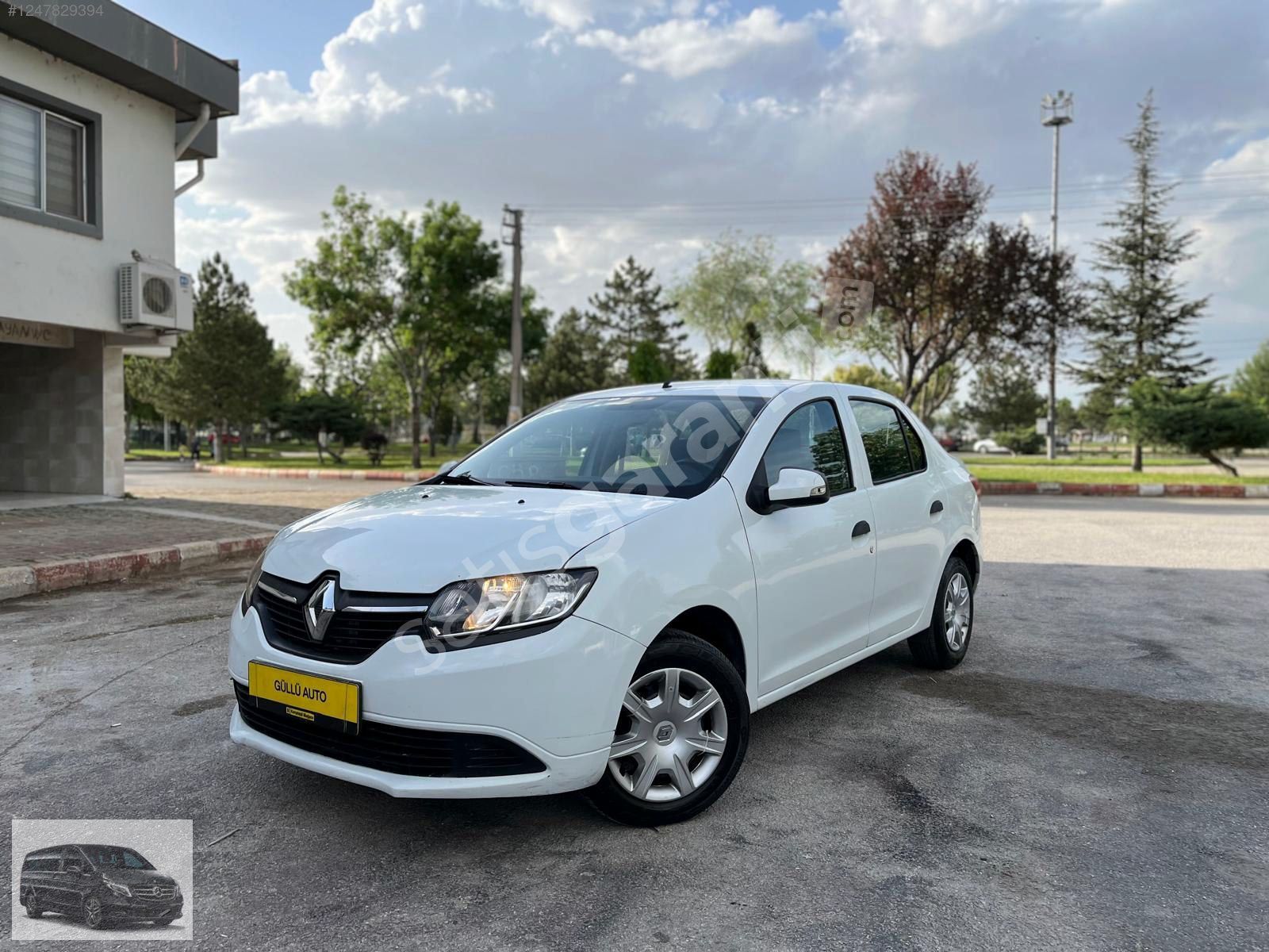 GÜLLÜ AUTODAN 2016 SYMBOL 1.5 DCİ KARTA 12 TAKSİT ELDEN TAKSİT