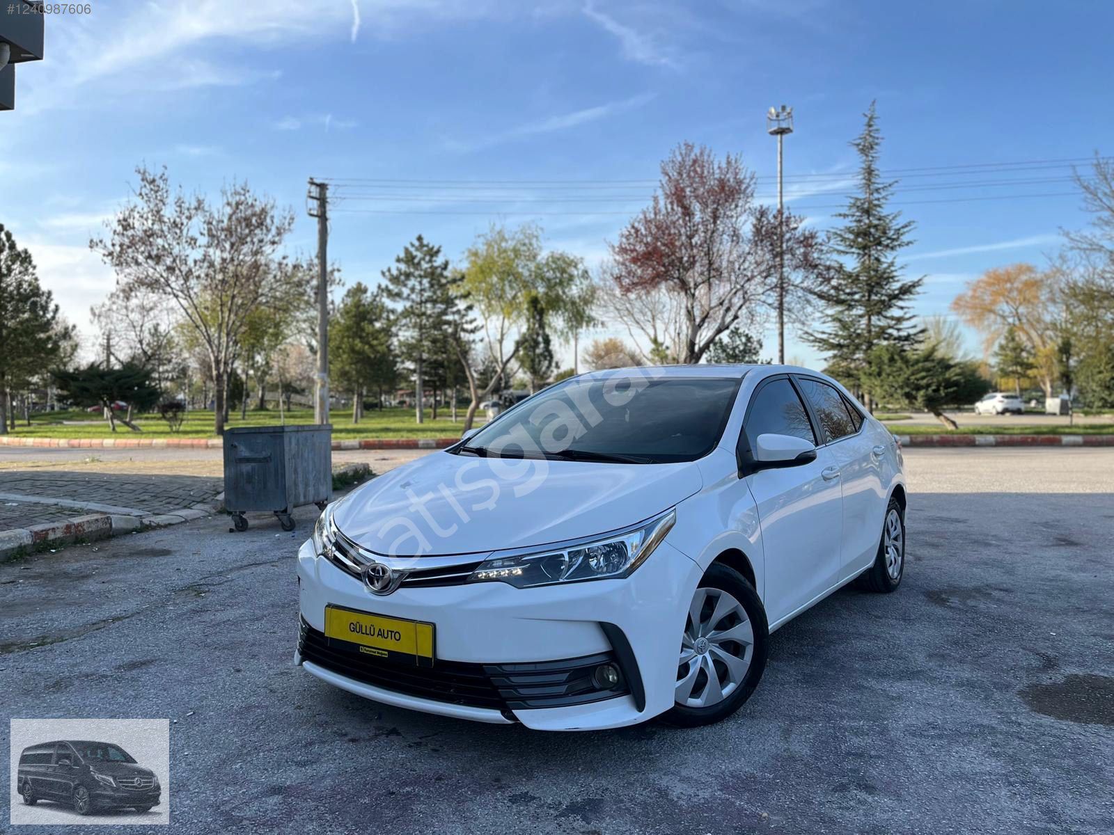 GÜLLÜ OTO 2017 COROLLA DİZEL OTOMATİK KREDİ VE KARTA 12 TAKSİT