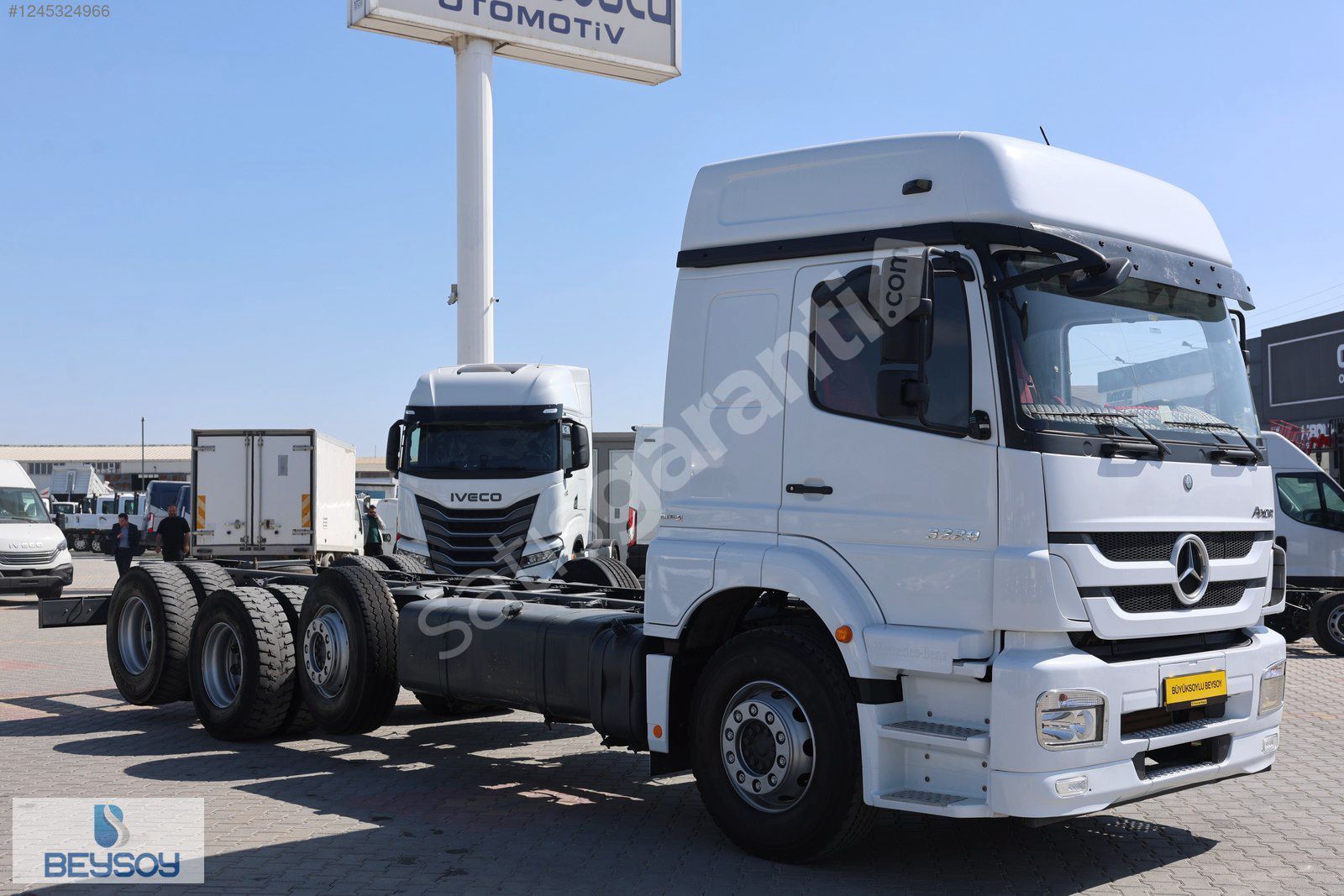 BÜYÜKSOYLU BEYSOY'DAN 2016AXOR3229 KIRKAYAK YATAKLI ŞASE KAMYON