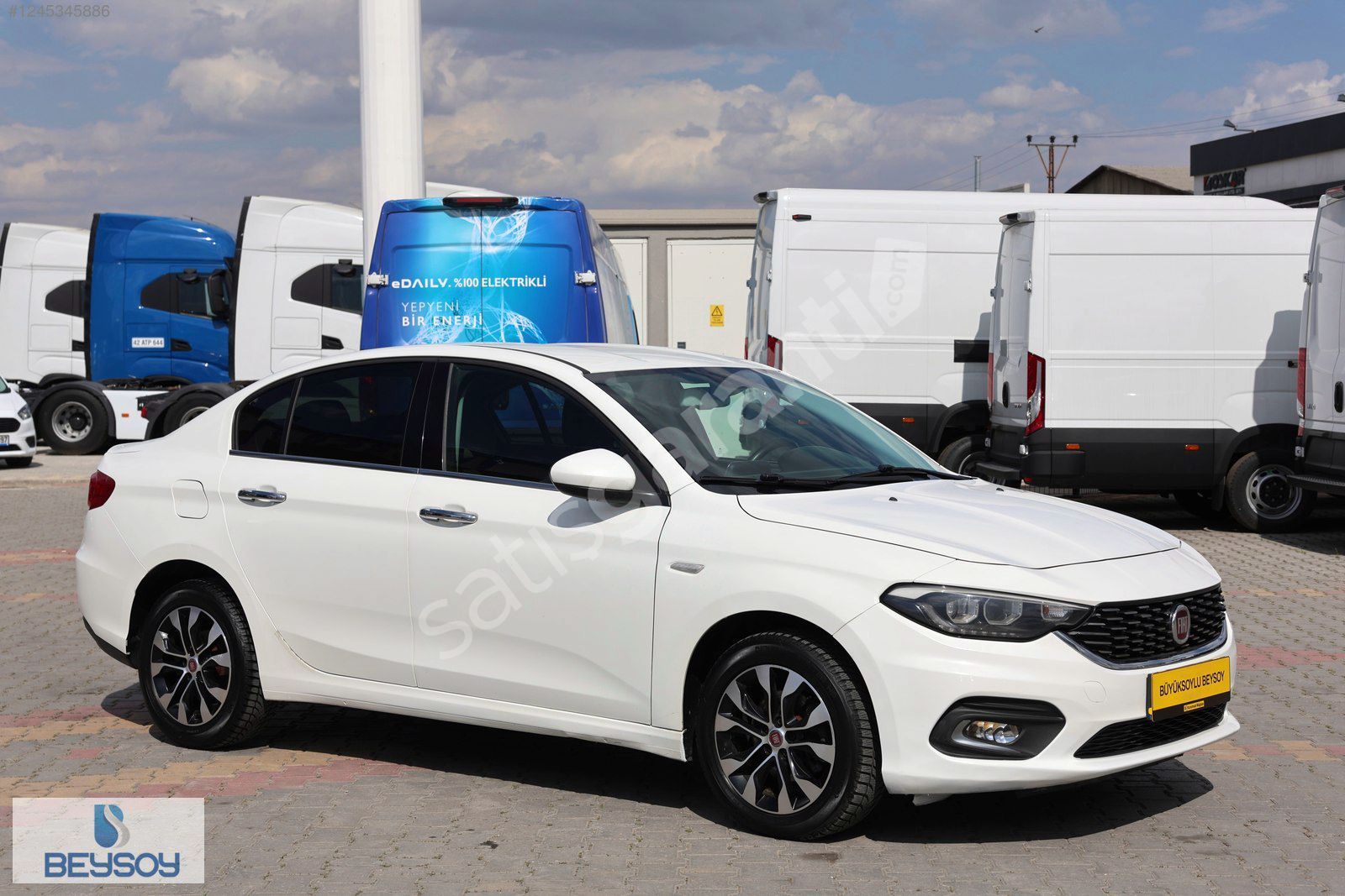 BÜYÜKSOYLU BEYSOY'DAN 2020 EGEA SEDAN 1.6 M.JET LOUNGE PLUS DCT