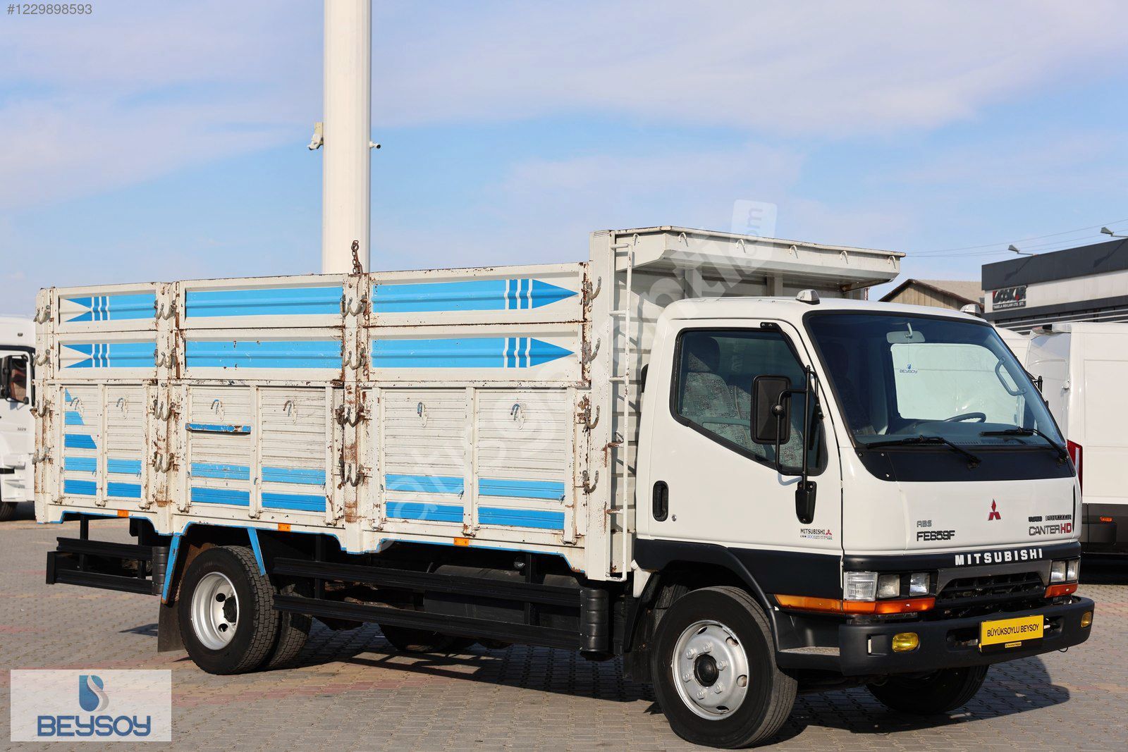 BÜYÜKSOYLU BEYSOY'DAN 2004 CANTER FE 659 F AÇIK KASA KAMYON
