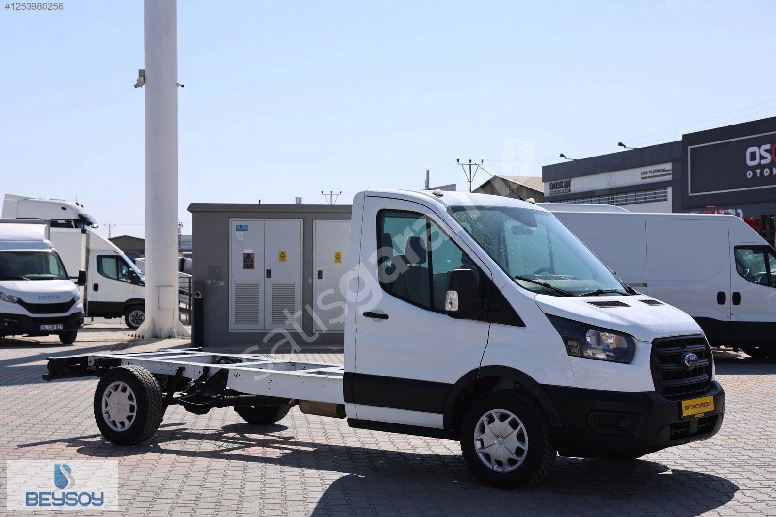 BÜYÜKSOYLU BEYSOY'DAN 2019 TRANSIT 350L ŞASE KAMYONET 170 Hp A/C