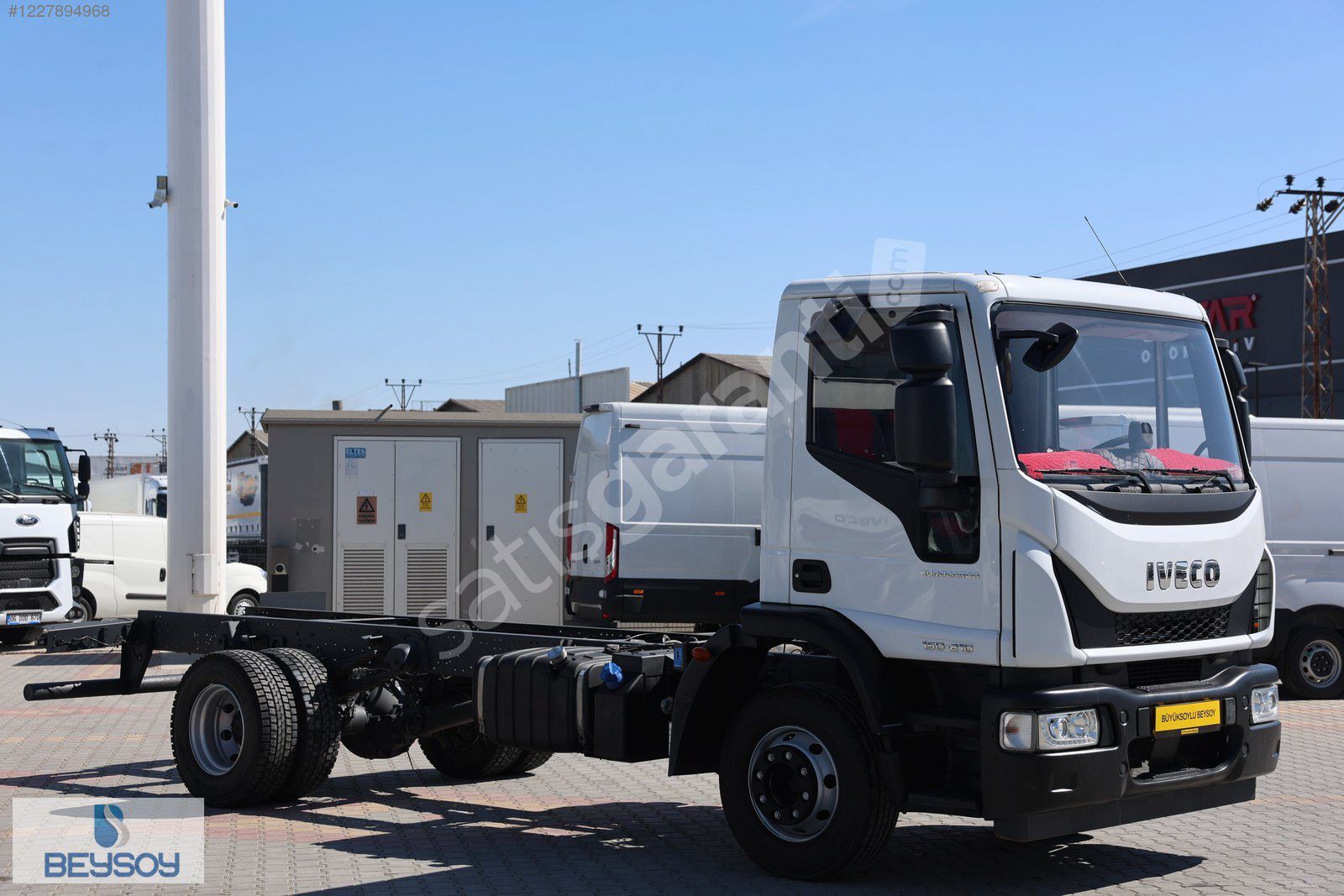 BÜYÜKSOYLU BEYSOY'DAN 2019 EURO CARGO 150 E 21 ŞASE KAMYON