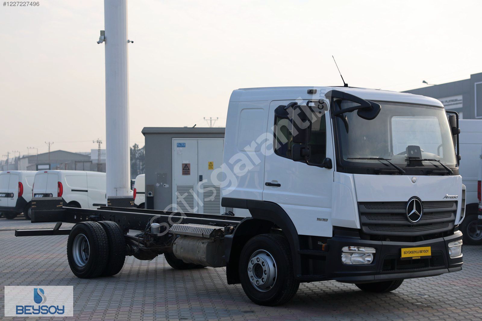 BÜYÜKSOYLU BEYSOY'DAN 2019 ATEGO 1518 6 TEKER ŞASE KAMYON