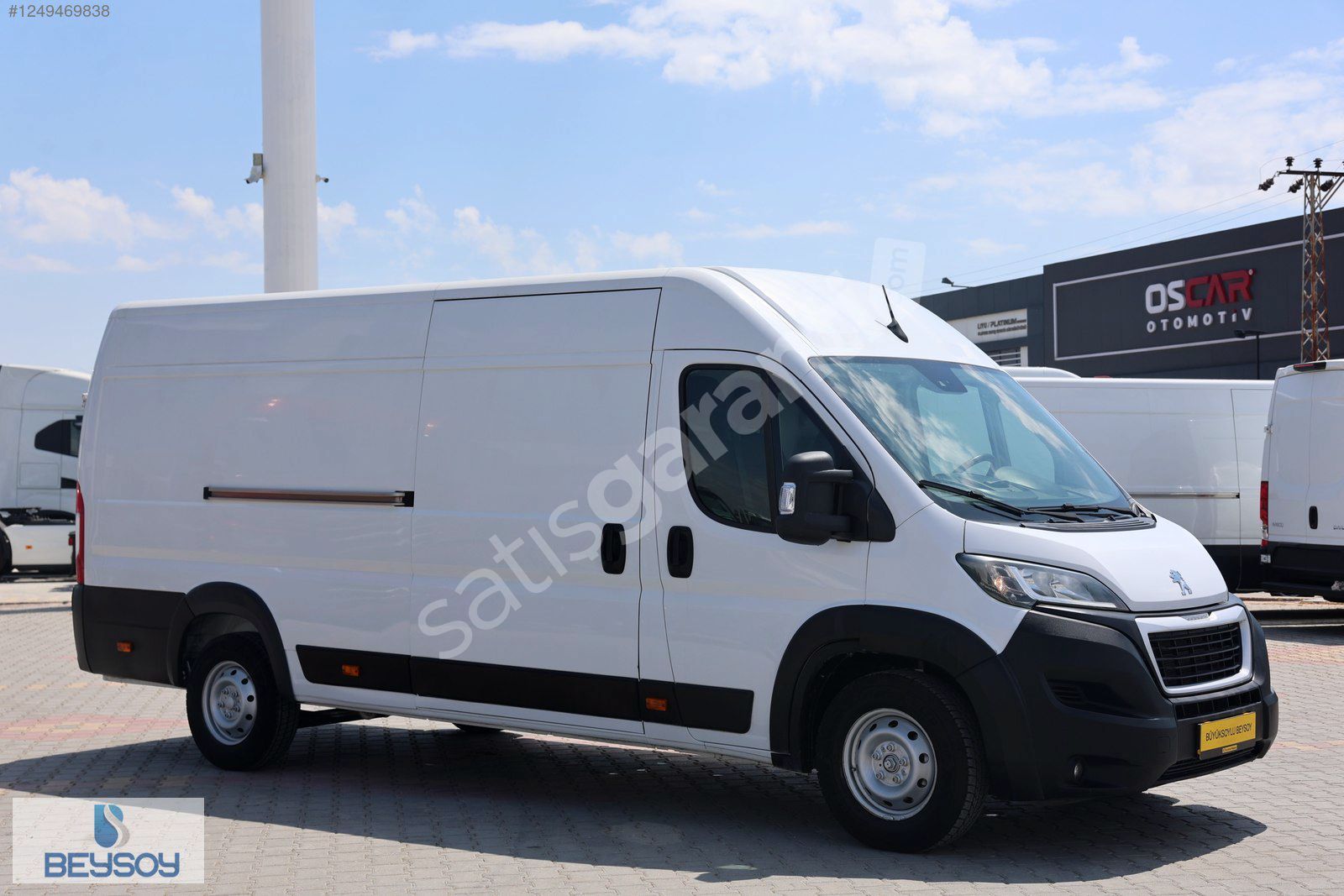 BÜYÜKSOYLU BEYSOY'DAN 2021 PEUGEOT BOXER VAN 2.2 BLUEHDI 15M³