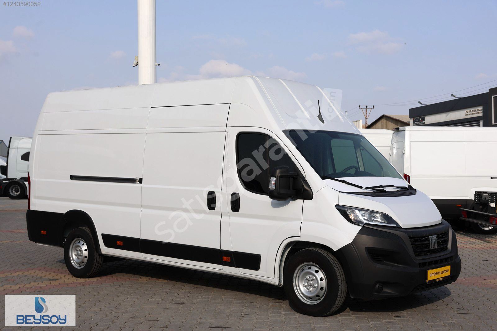 BÜYÜKSOYLU BEYSOY'DAN 2023 FIAT DUCATO 2.2 M.JET 17 M³ 140 Hp