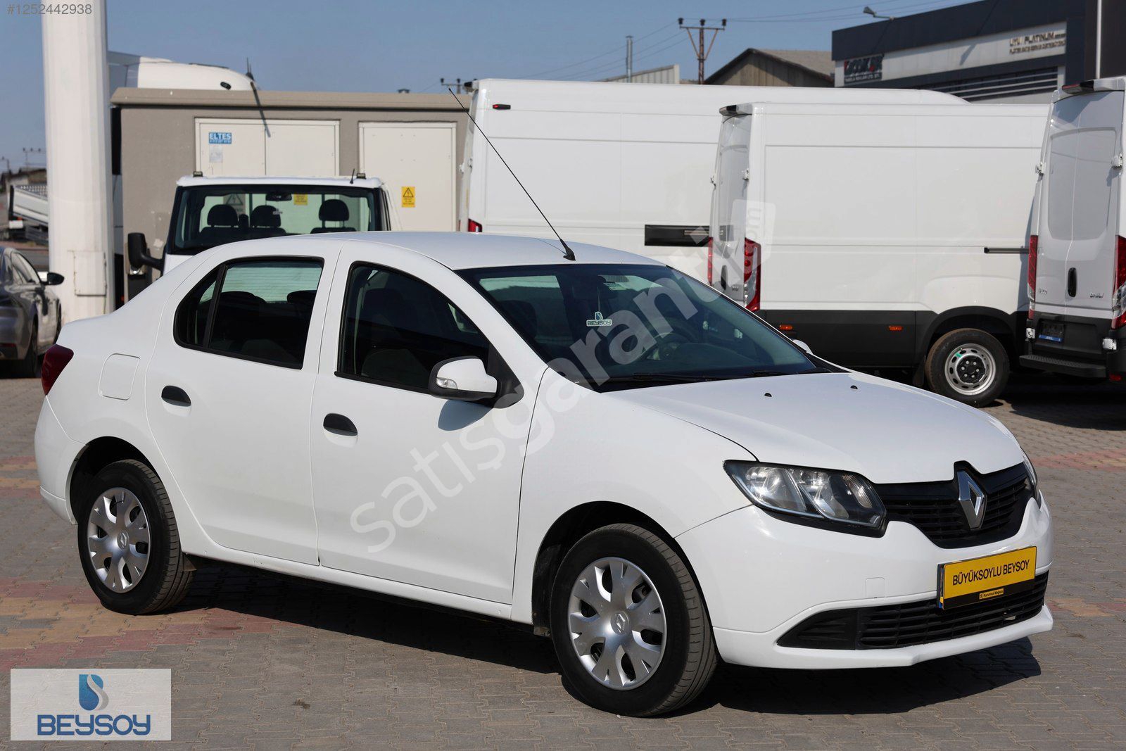 BÜYÜKSOYLU BEYSOY'DAN 2016 RENAULT SYMBOL 1.5 DCI JOY 90 Hp A/C