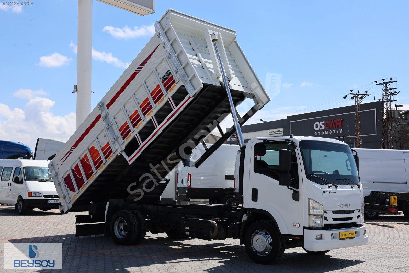 BÜYÜKSOYLU BEYSOY'DAN 2019 ISUZU NPR 10 LONG DAMPERLİ KAMYON