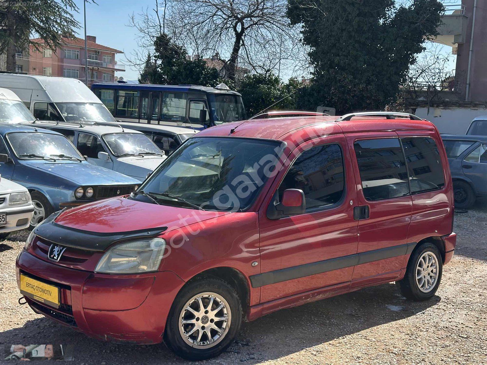 ERTAÇ OTOMOTİVDEN 2005 MODEL PEUGEOT PARTNER 1.9D KILİMALI