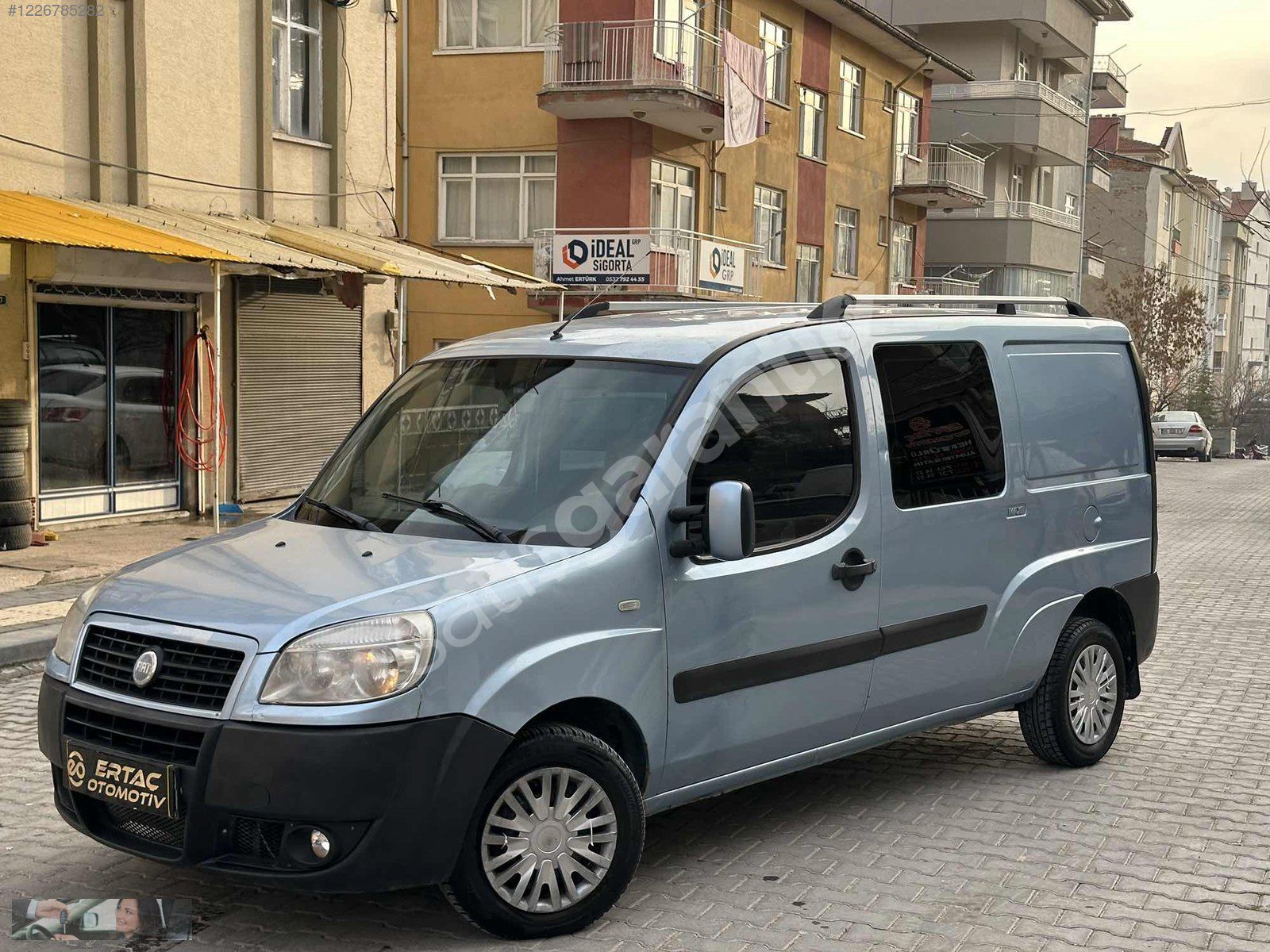 ERTAÇ OTOMOTİVDEN 2007 FİAT DOBLO 1.9MULTİJET HATASIZ KILİMALI