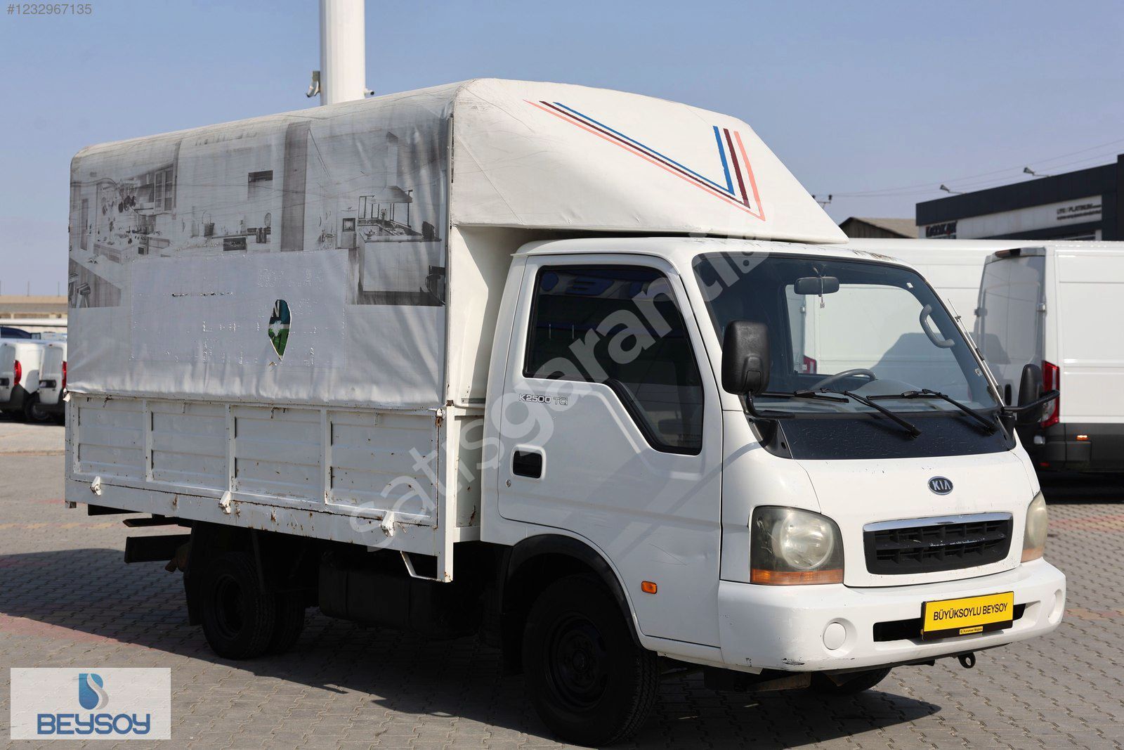 BÜYÜKSOYLU BEYSOY'DAN 2004 KIA BONGO K 2500 TCI KAMYONET
