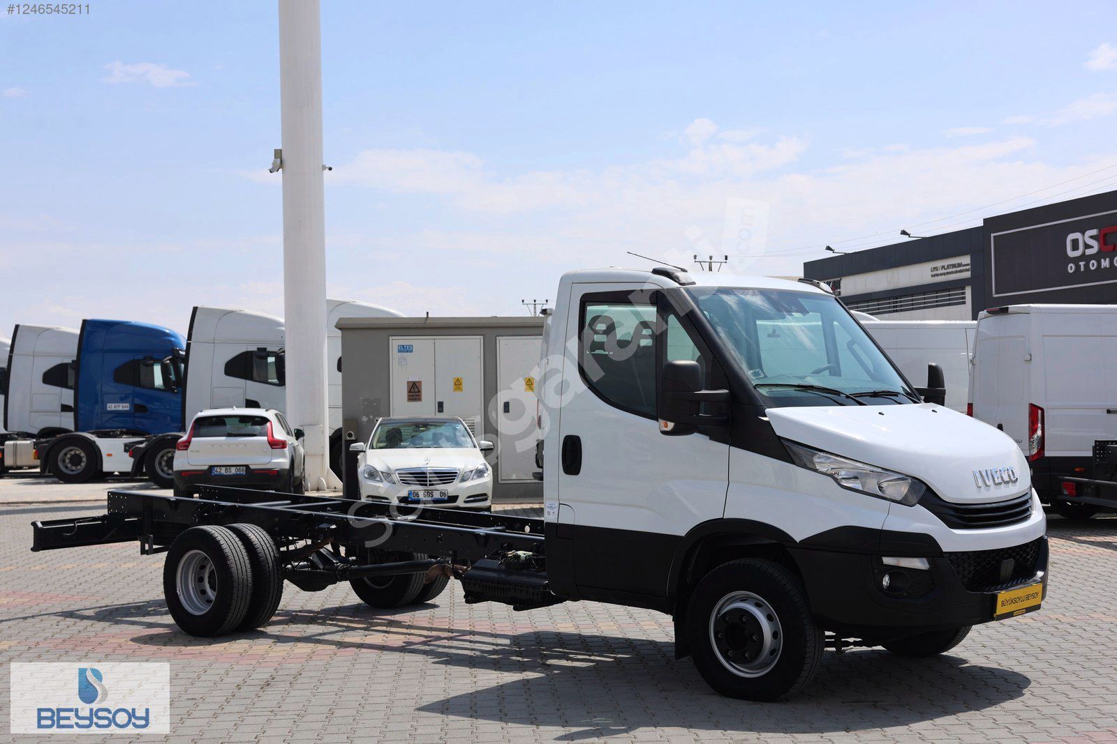 BÜYÜKSOYLU BEYSOY'DAN 2020 DAILY 72 C 15 4350 ŞASE KAMYON