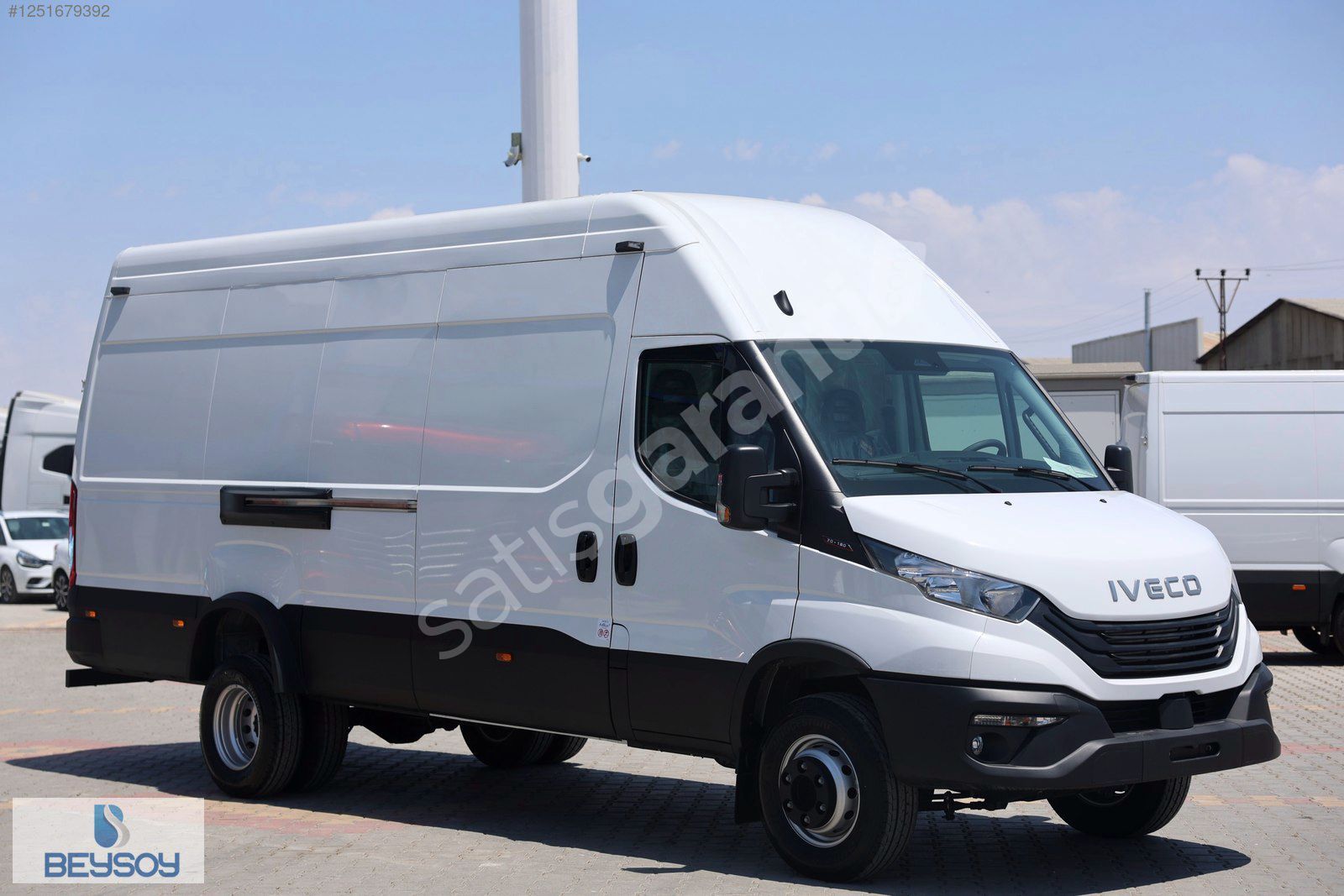 BÜYÜKSOYLU BEYSOY'DAN 2024IVECO DAILY 70C18 18m³ PANELVAN KAMYON