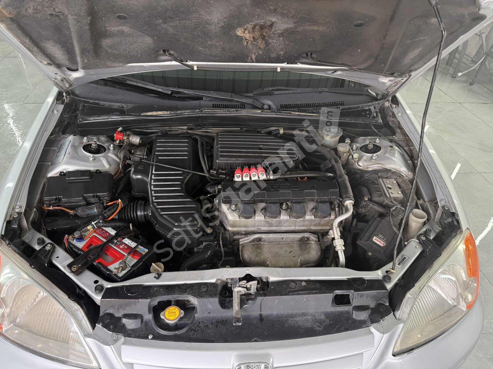 satılık 2001 1.6 honda civic vtec ORKİNAL PARCA BOYALI